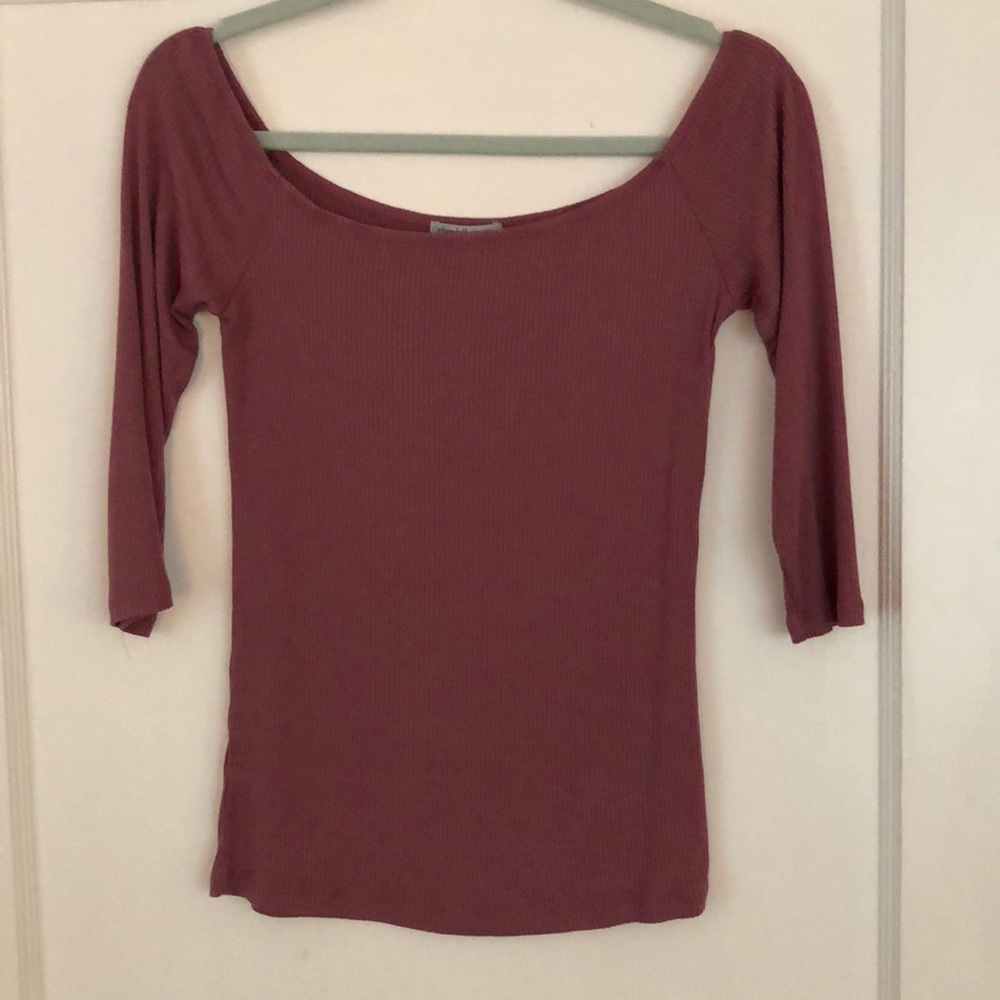 off the shoulder shirt